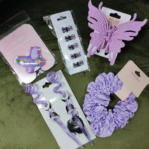 Purple Bundle Hair Accessories